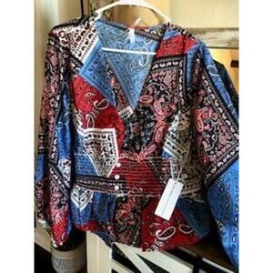 Live For Truth Blouse size 1x, New with tag